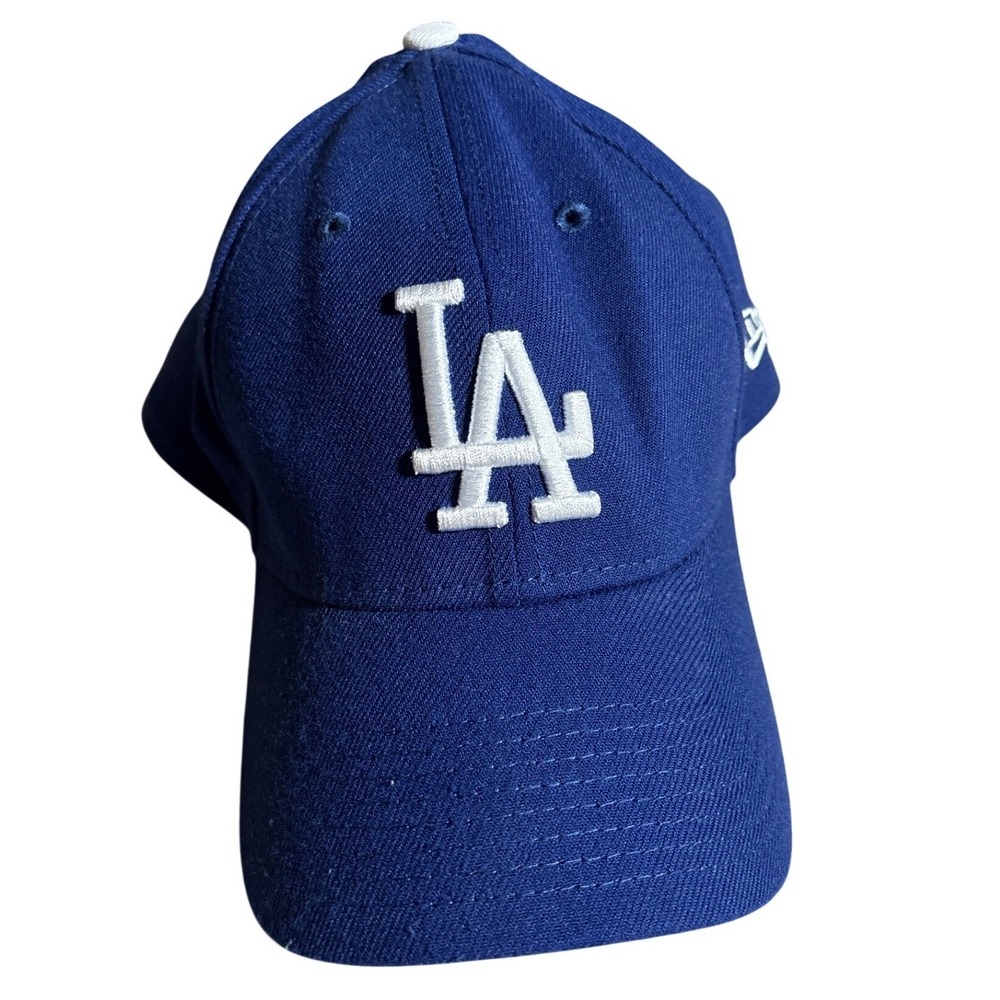 New Era 39THIRTY Los Angeles Dodgers Hat Mens S/M Blue MLB Stretch Fit Cap